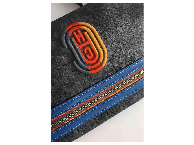 Coach Borsa in pelle nera Nero - vista 5