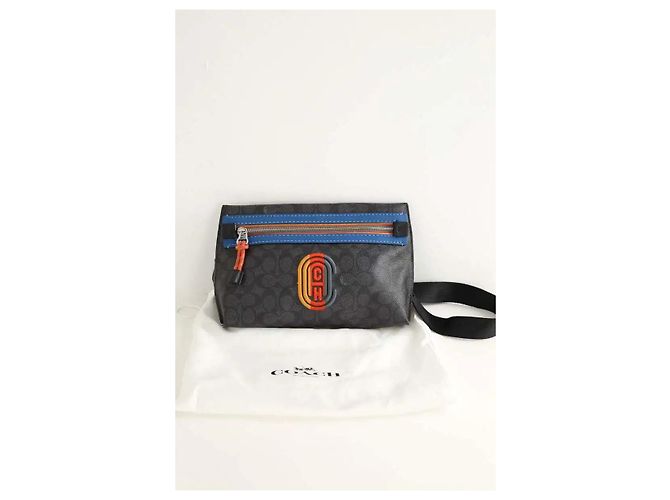 Coach Borsa in pelle nera Nero - vista 6