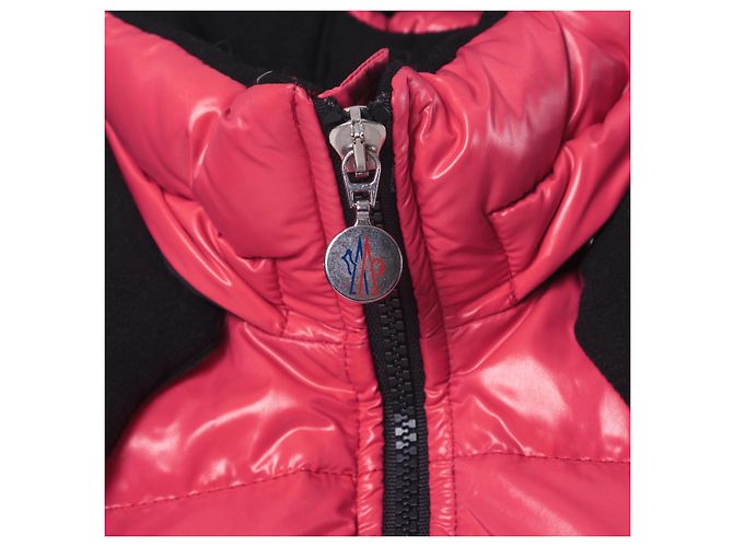 Giacca rosa lucida da donna Moncler - vista 5