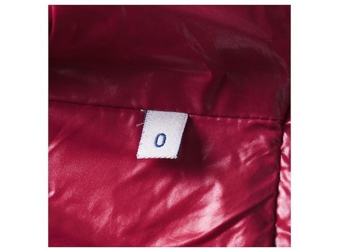 Giacca Rossa Lucida Moncler Donna Rosso - vista 10