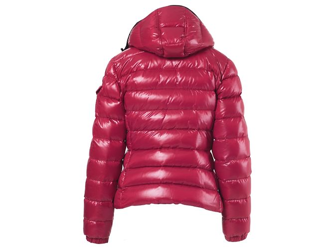 Giacca Rossa Lucida Moncler Donna Rosso - vista 3