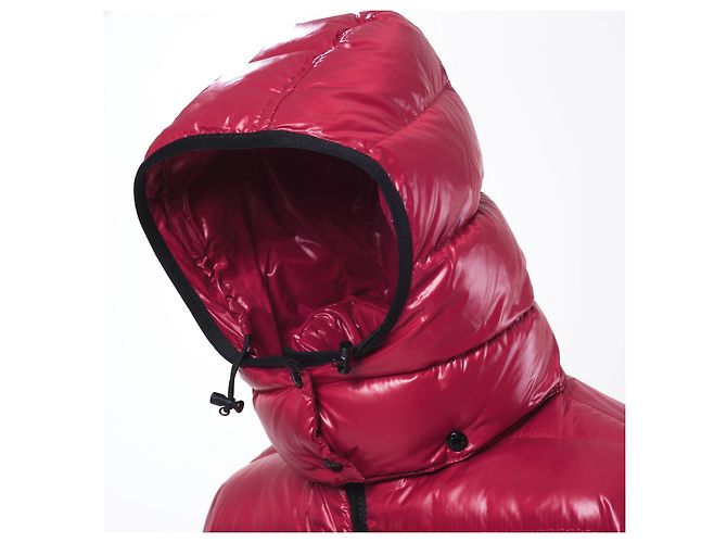 Giacca Rossa Lucida Moncler Donna Rosso - vista 4