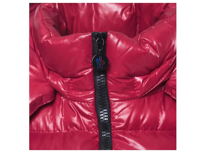 Giacca Rossa Lucida Moncler Donna Rosso - vista 6