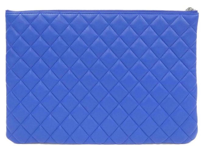 Timeless Pochette Classica Senza Tempo Chanel Blu - vista 2