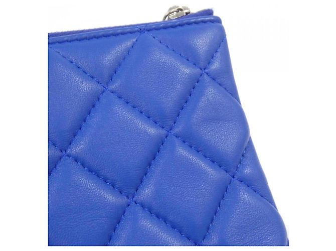 Timeless Pochette Classica Senza Tempo Chanel Blu - vista 6