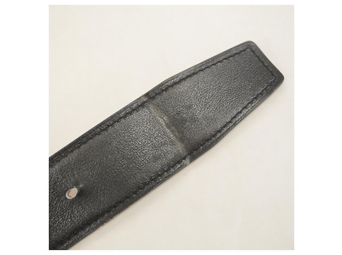 Cintura Constance di Hermès in Nero e Oro D'oro - vista 3