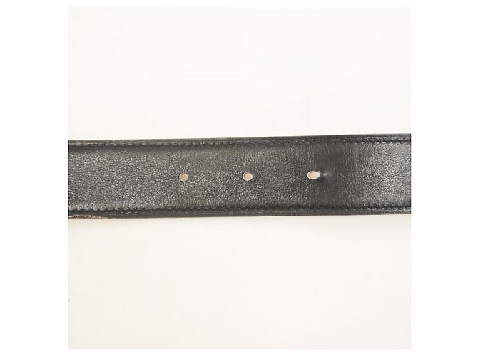 Cintura Constance di Hermès in Nero e Oro D'oro - vista 6