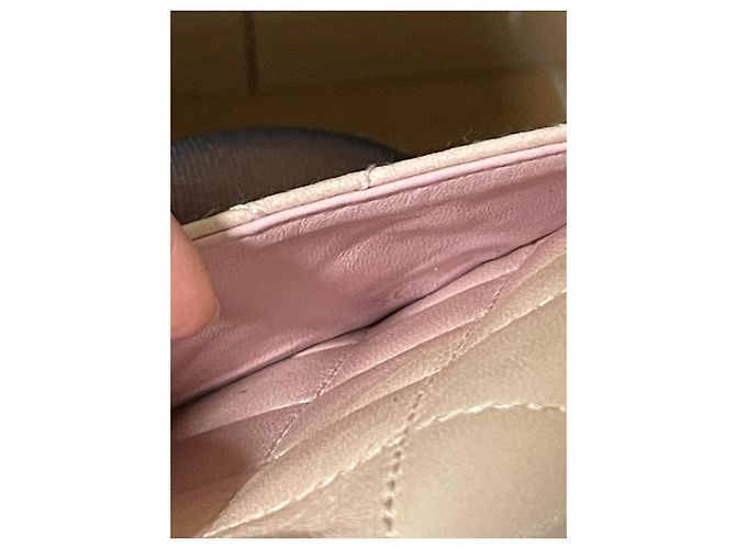 Chanel Timeless Handtasche aus rosa gestepptem Leder Pink - Ansicht 10