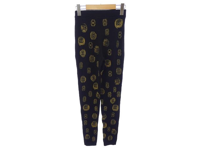 Timeless Leggings de cachemira Chanel Negro - vista 2