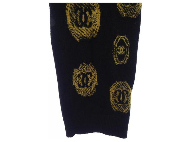 Timeless Leggings de cachemira Chanel Negro - vista 5