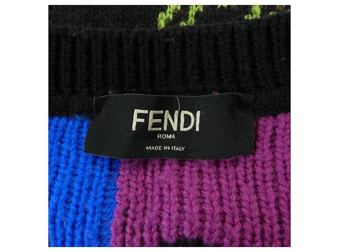 Fendi FZY463 AH3E Knit negro - vista 4