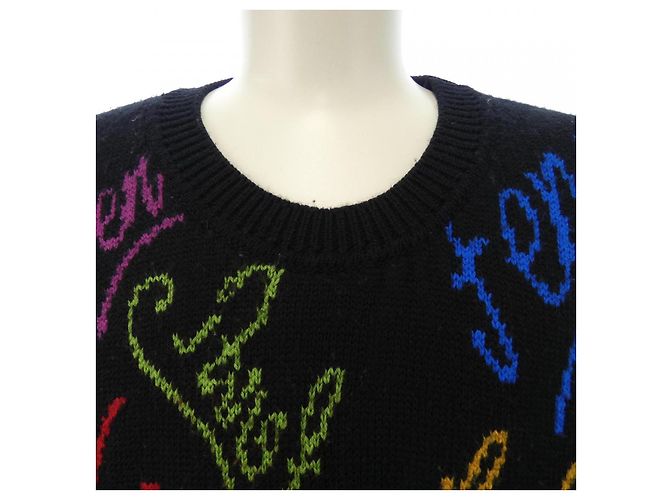 Fendi FZY463 AH3E Knit negro - vista 5