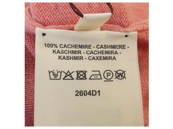Hermès Punto de cachemira Hermes Rosa - vista 3