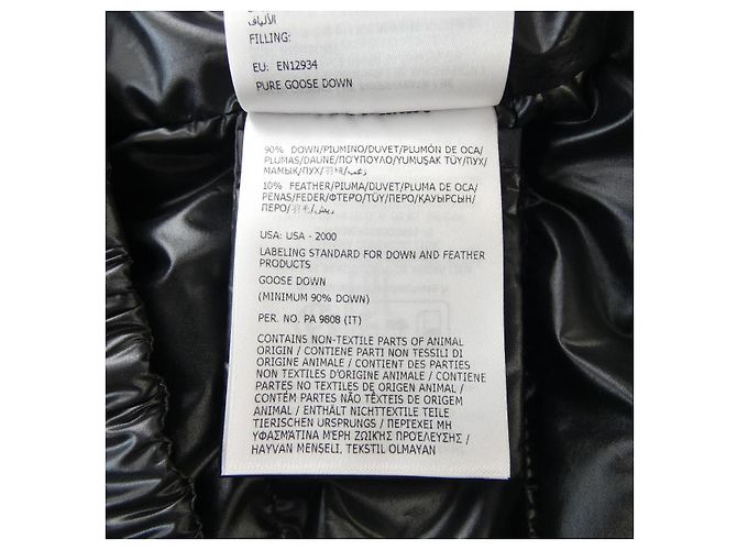 Chaleco de Plumas Moncler CLAI Negro - vista 4