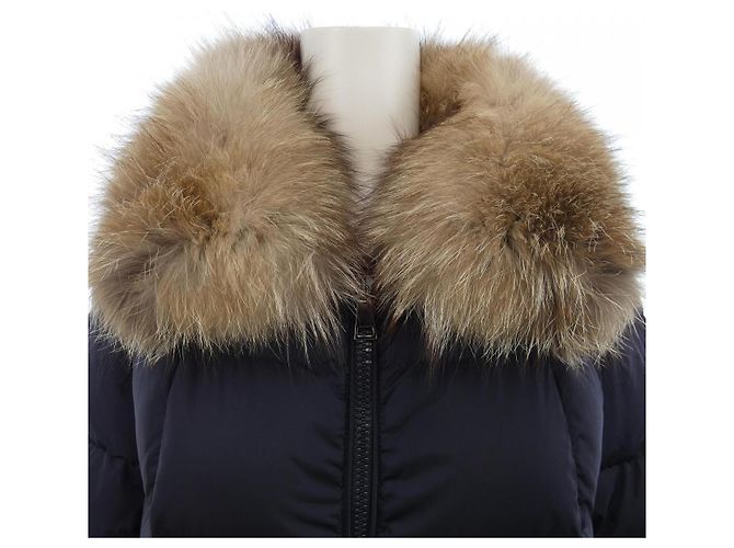 Abrigo de Plumas Moncler HIRONDELLE Azul Azul marino - vista 6