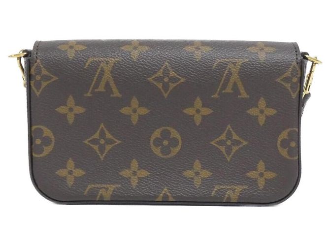 Borsa a spalla Monogram Multi Pochette Felicie di Louis Vuitton Marrone - vista 2