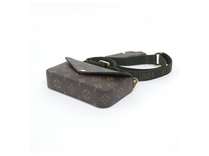 Borsa a spalla Monogram Multi Pochette Felicie di Louis Vuitton Marrone - vista 3