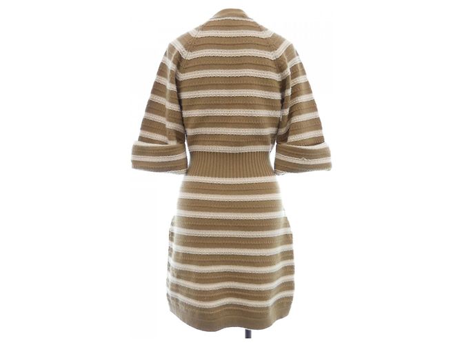 Timeless Cárdigan largo 100% cachemira Chanel Beige - vista 2