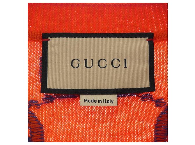 Chaleco de punto Gucci Roja Azul - vista 4