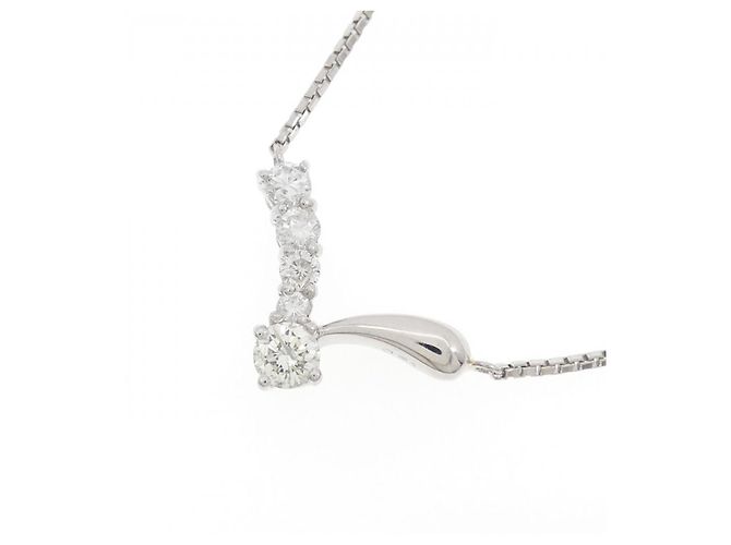 Autre Marque Collana di diamanti Pt900 Pt850 Argento - vista 3
