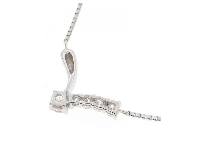 Autre Marque Collana di diamanti Pt900 Pt850 Argento - vista 4