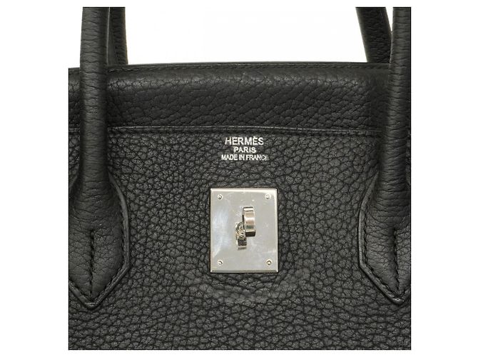 Borsa Hermès Birkin 40 Togo Nera Nero - vista 5