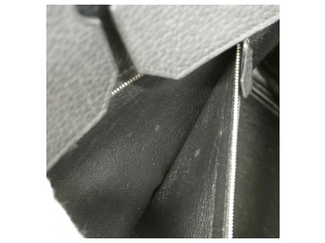 Borsa Hermès Birkin 40 Togo Nera Nero - vista 8