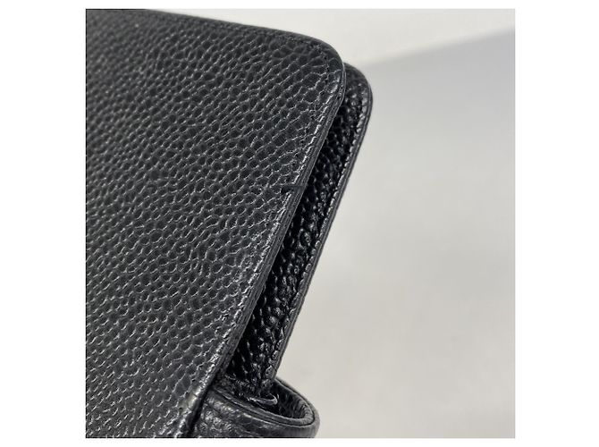 Chanel Black Grained Calfskin Notebook Cover - view 9