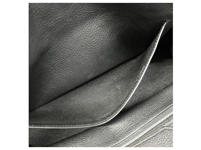 Borsa Tote Hermès Birkin 35 Togo Nera Nero - vista 10