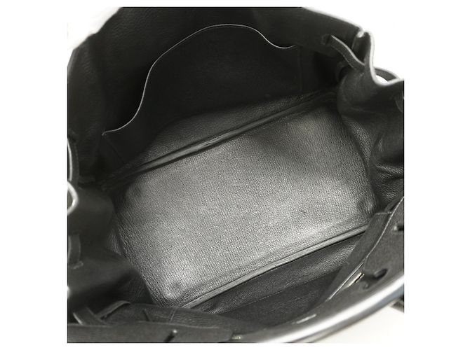 Borsa Tote Hermès Birkin 35 Togo Nera Nero - vista 4