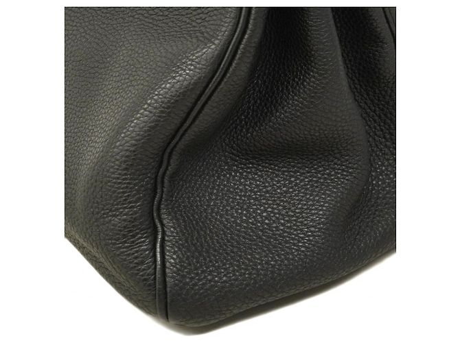 Borsa Tote Hermès Birkin 35 Togo Nera Nero - vista 9