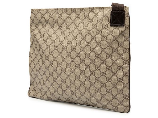Crossbody Gucci GG Supreme marrone Beige - vista 2