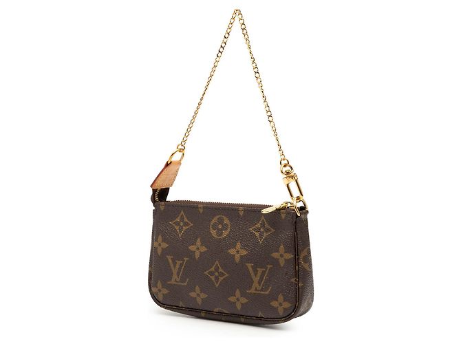 Mini Pochette Accessoires Monogram Marrone Louis Vuitton - vista 2