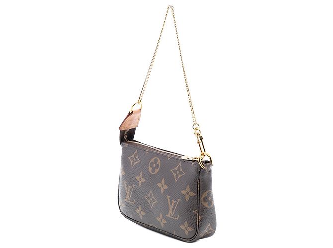 Mini Pochette Accessoires Monogram Marrone Louis Vuitton - vista 2