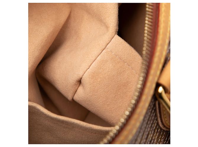Louis Vuitton Borsa a Tracolla Eden Speedy 30 Monogramma Marrone - vista 6