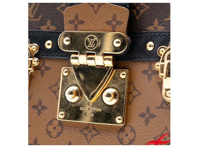 Clutch Trunk Monogramma Inverso Marrone Louis Vuitton - vista 5