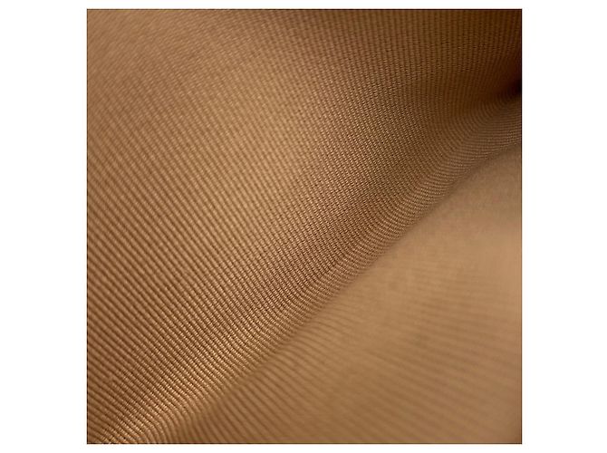 Portacarte Chanel in beige con strass e pelle di vitello grana - vista 8