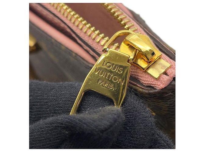Borsa a Spalla Pallas MM Monogramma Louis Vuitton Rosa - vista 13