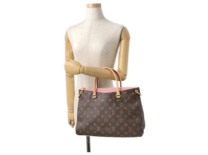 Borsa a Spalla Pallas MM Monogramma Louis Vuitton Rosa - vista 4