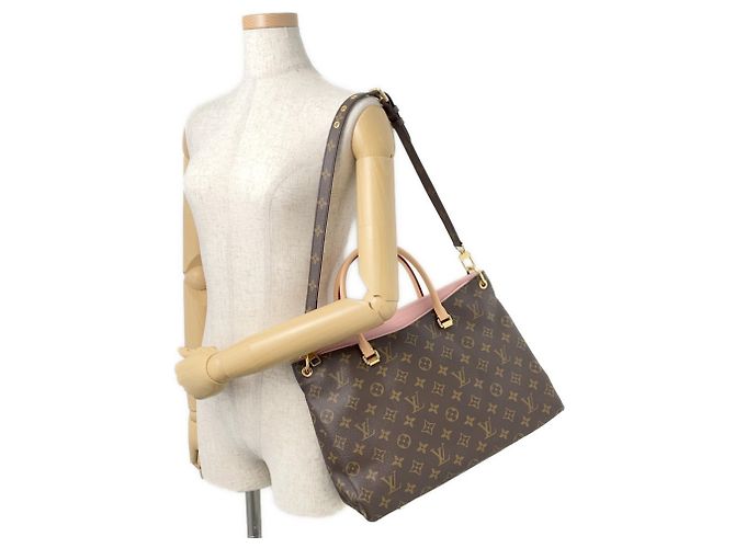 Borsa a Spalla Pallas MM Monogramma Louis Vuitton Rosa - vista 5
