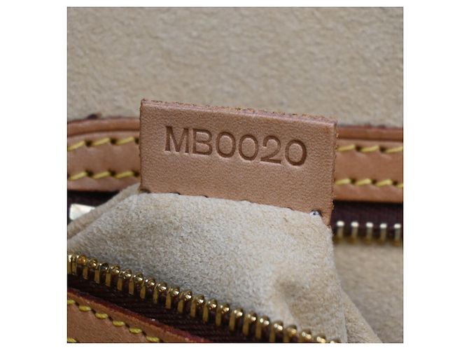 Borsa Babylone in Tela Monogram Louis Vuitton Marrone - vista 7