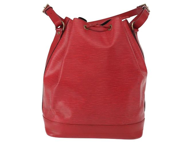 Noe Bolso Noé Louis Vuitton de cuero Epi grande Roja - vista 2