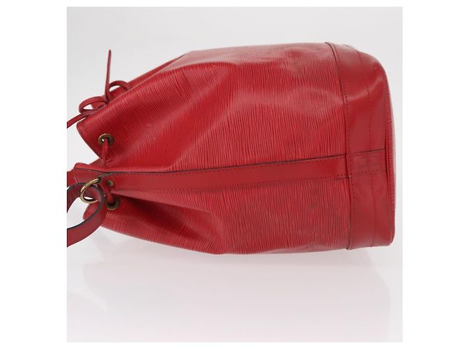 Noe Bolso Noé Louis Vuitton de cuero Epi grande Roja - vista 4
