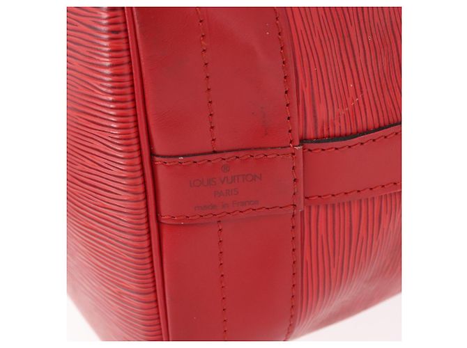 Noe Bolso Noé Louis Vuitton de cuero Epi grande Roja - vista 6