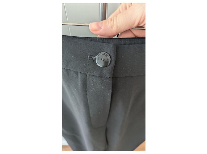 Pantalones Uniformes Chanel Negro - vista 3