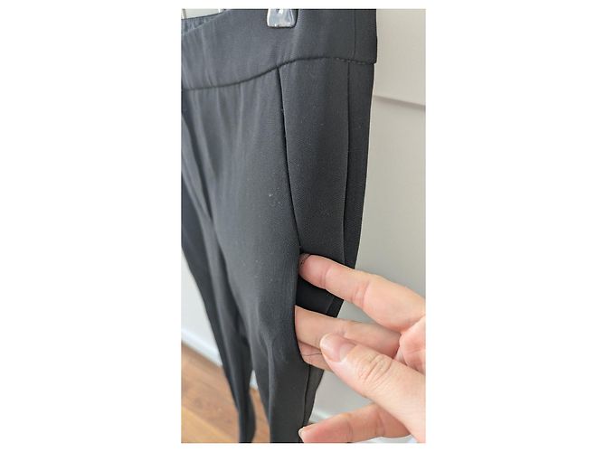 Pantalones Uniformes Chanel Negro - vista 6