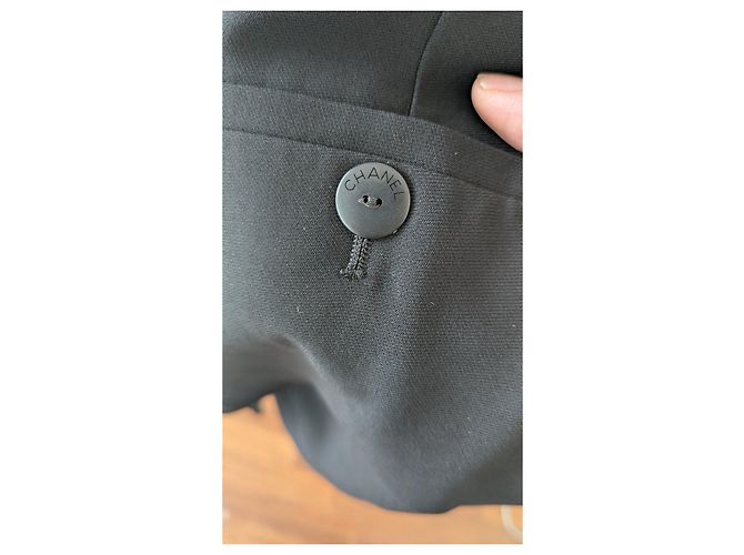 Pantalones Uniformes Chanel Negro - vista 8