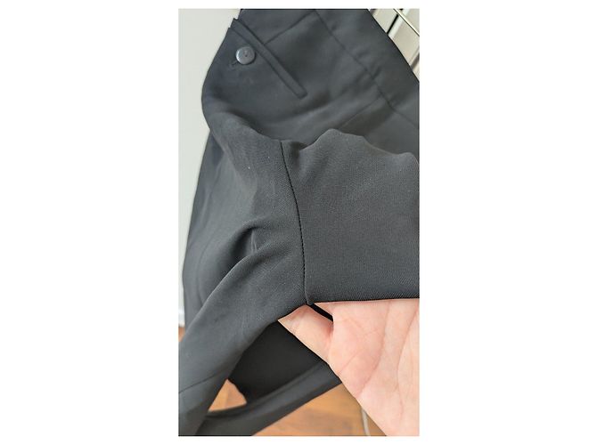 Pantalones Uniformes Chanel Negro - vista 9
