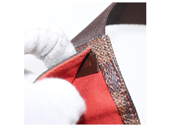 Borsa a vita Geronimos Damier Louis Vuitton Marrone - vista 7