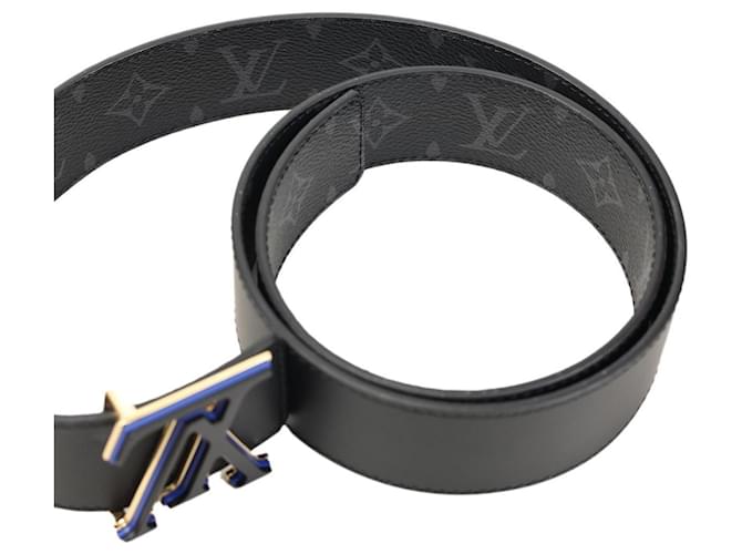 Louis Vuitton M0341 Ledergürtel Schwarz Reversibel - Ansicht 2